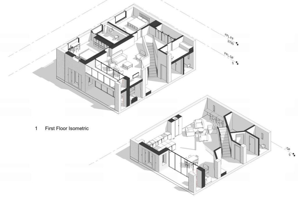 Designs for a rural barn conversion in the Mendips