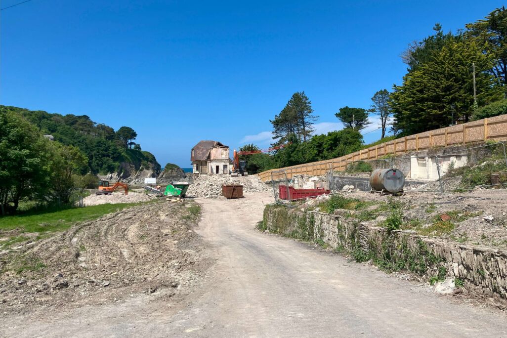Site clearance is complete