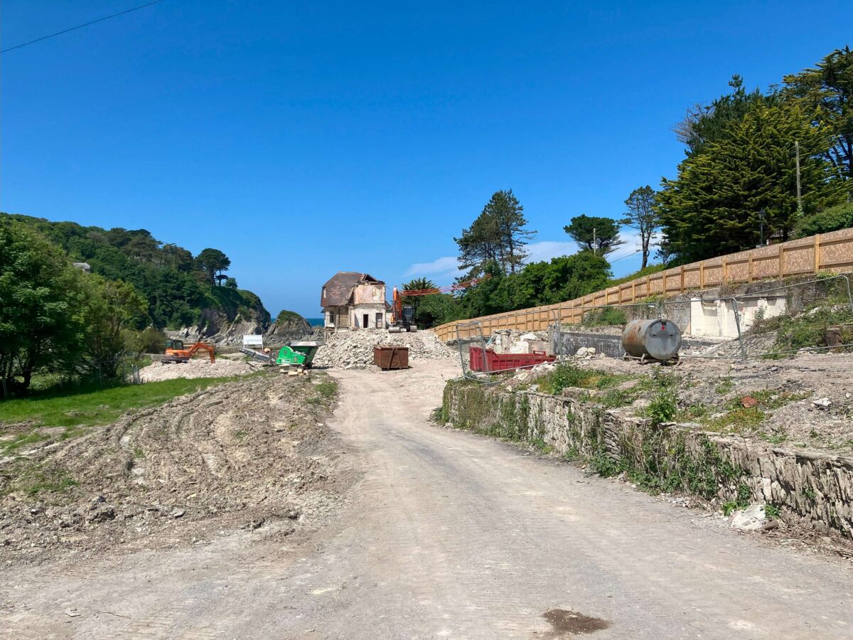 Site clearance is complete